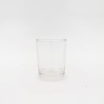 Photophore cylindre en verre