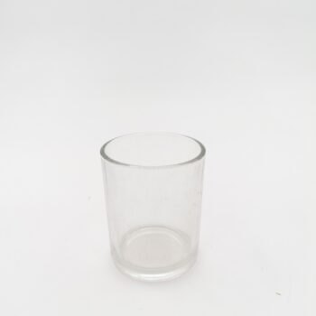 Photophore cylindre en verre