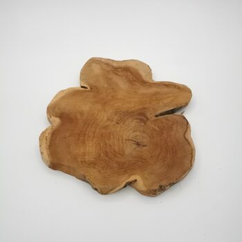 Rondin teck arrondi forme variable