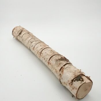 Rondin allongé avec encoche à cartes