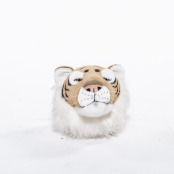 Tête de tigre en peluche