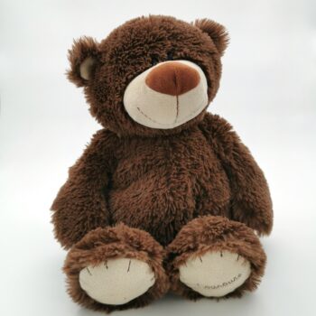 Ours en peluche brun