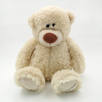 Ours en peluche crème