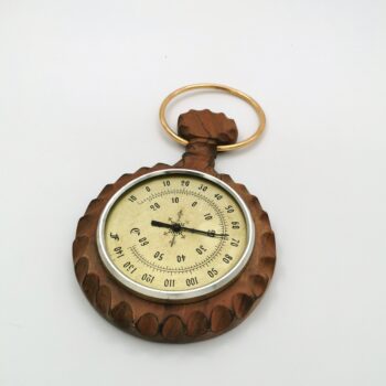 Thermomètre décoratif en bois