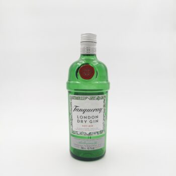 Bouteille de gin Tanqueray