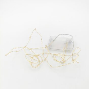 Guirlande 40 Led dorée