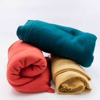 Couverture plaid couleurs variables