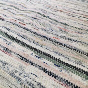 Tapis de coton tissu couleurs pastel