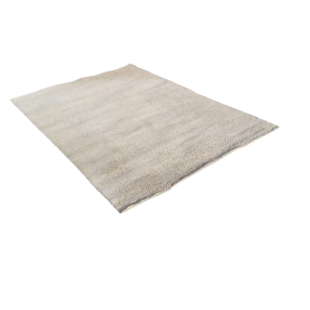 Très grand tapis à poils courts beige