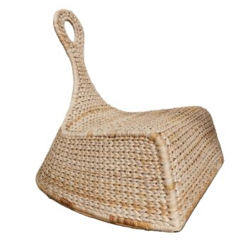 Fauteuil lounge en rotin à bascule