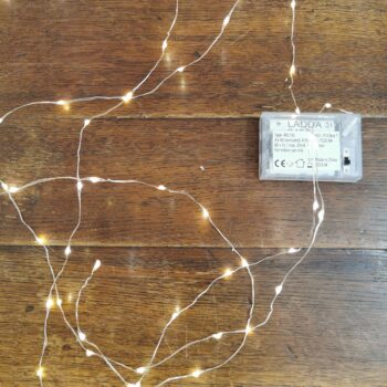 Guirlande fil métallique (100 amp.)