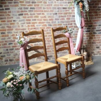 Tissu en mousseline de coton vieux rose