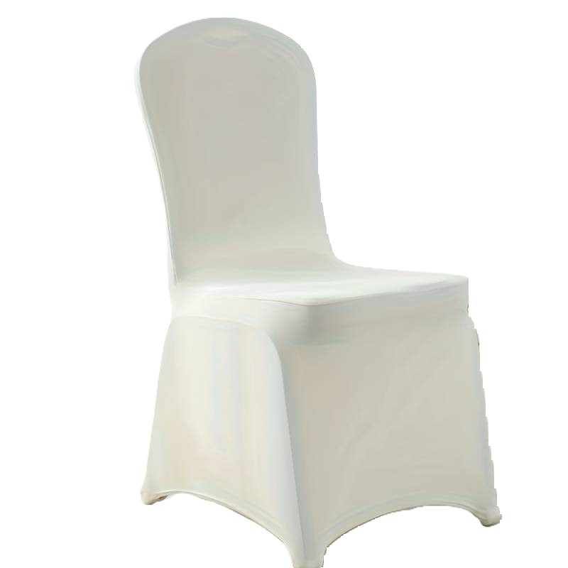 Housse pour chaise stretch crème