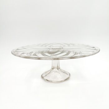 Plat à gâteau sur pied