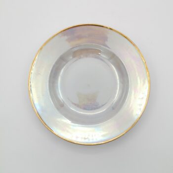 Assiette creuse nacrée