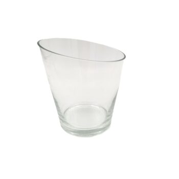 Cylindre en verre tronqué