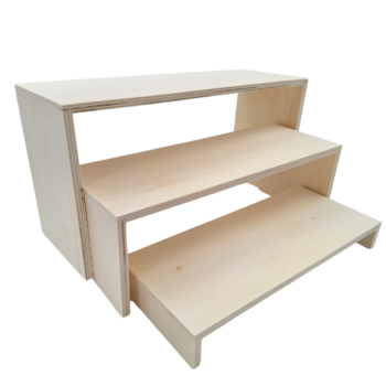 Présentoir gigognes 3 étages en bois