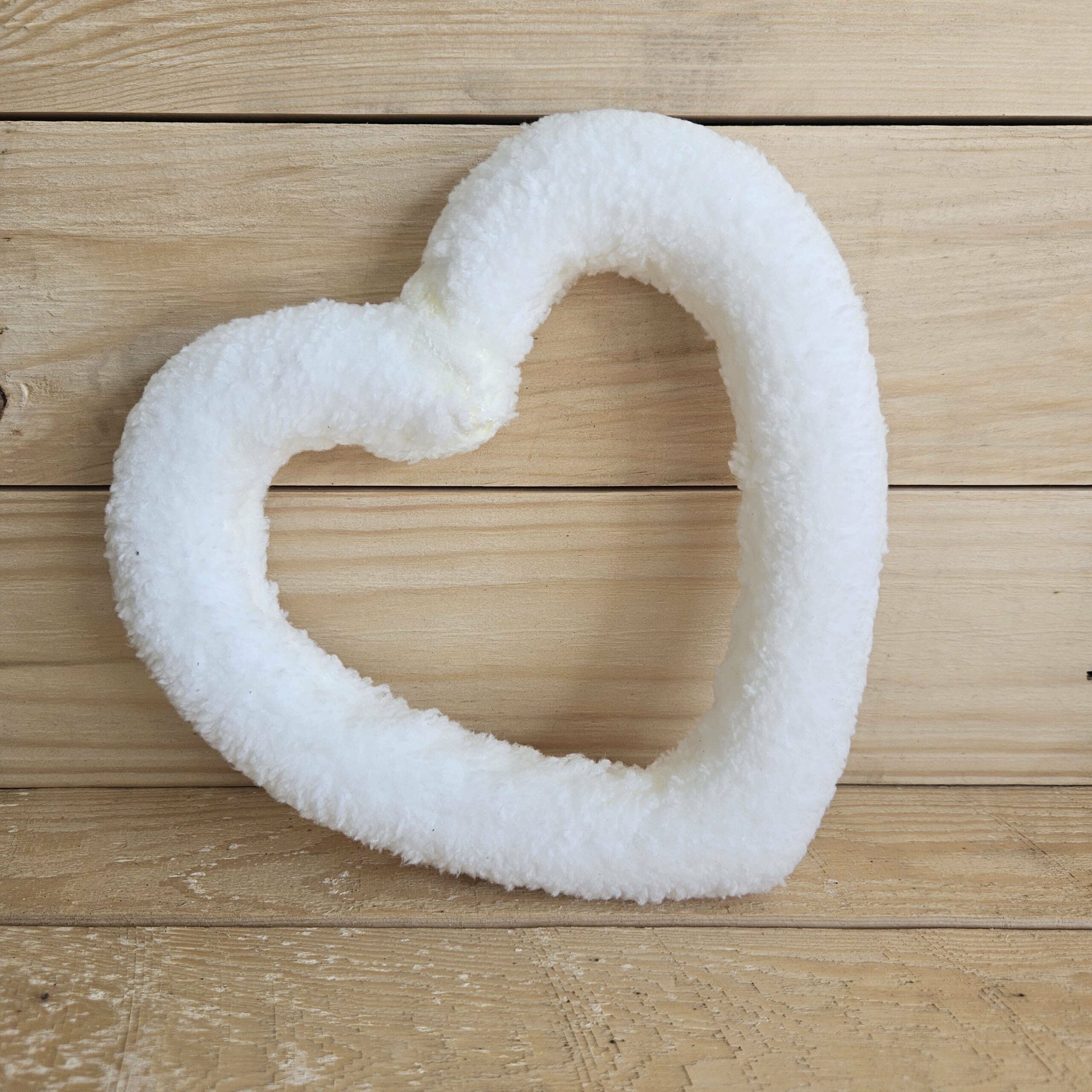 Coeur en tissus mouton - article en vente